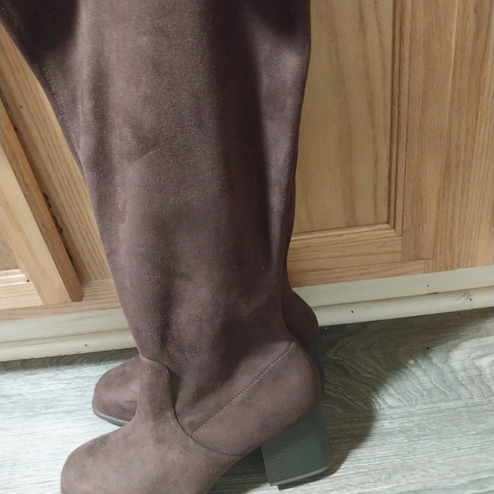 Torrid Dark Brown Heeled Boots